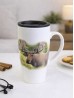 "Moose" Porcelain Mug W/ Lid With Gift Box